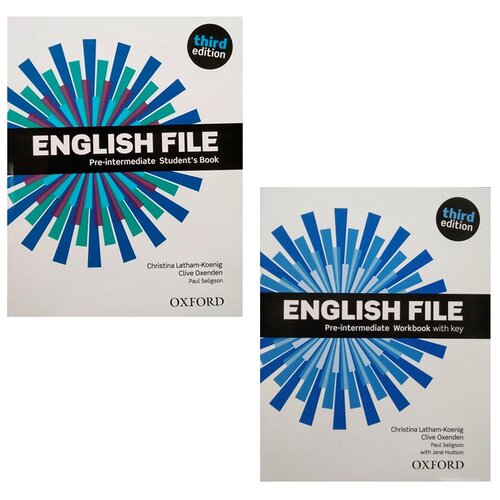 Комплект English File (3rd). Pre-Intermediate. Student's Book + Workbook with key + Student's Site