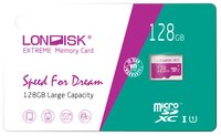 Карта памяти Londisk Extreme microSDXC Class 10 UHS-I U1 128GB