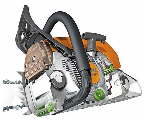 Бензопила Stihl MS 194Т (30см 3/8 1,1 44) - фотография № 5