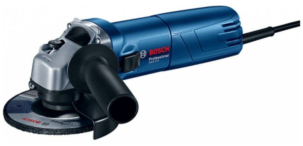 УШМ BOSCH GWS 670, 670 Вт, 125 мм - фотография № 2