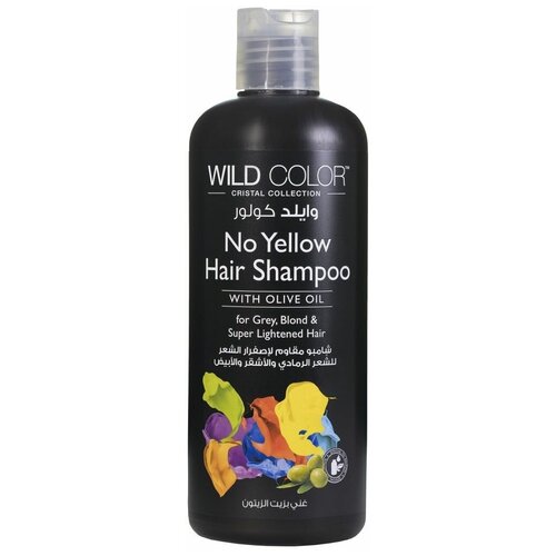 WILD COLOR шампунь-уход антижелтый 500мл No Yellow Hair Shampoo