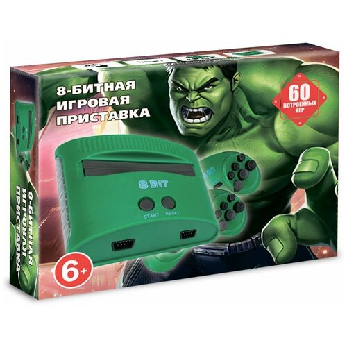 Игровая приставка NES Hulk 60 Игр 8-Bit два джойстика 399900₽