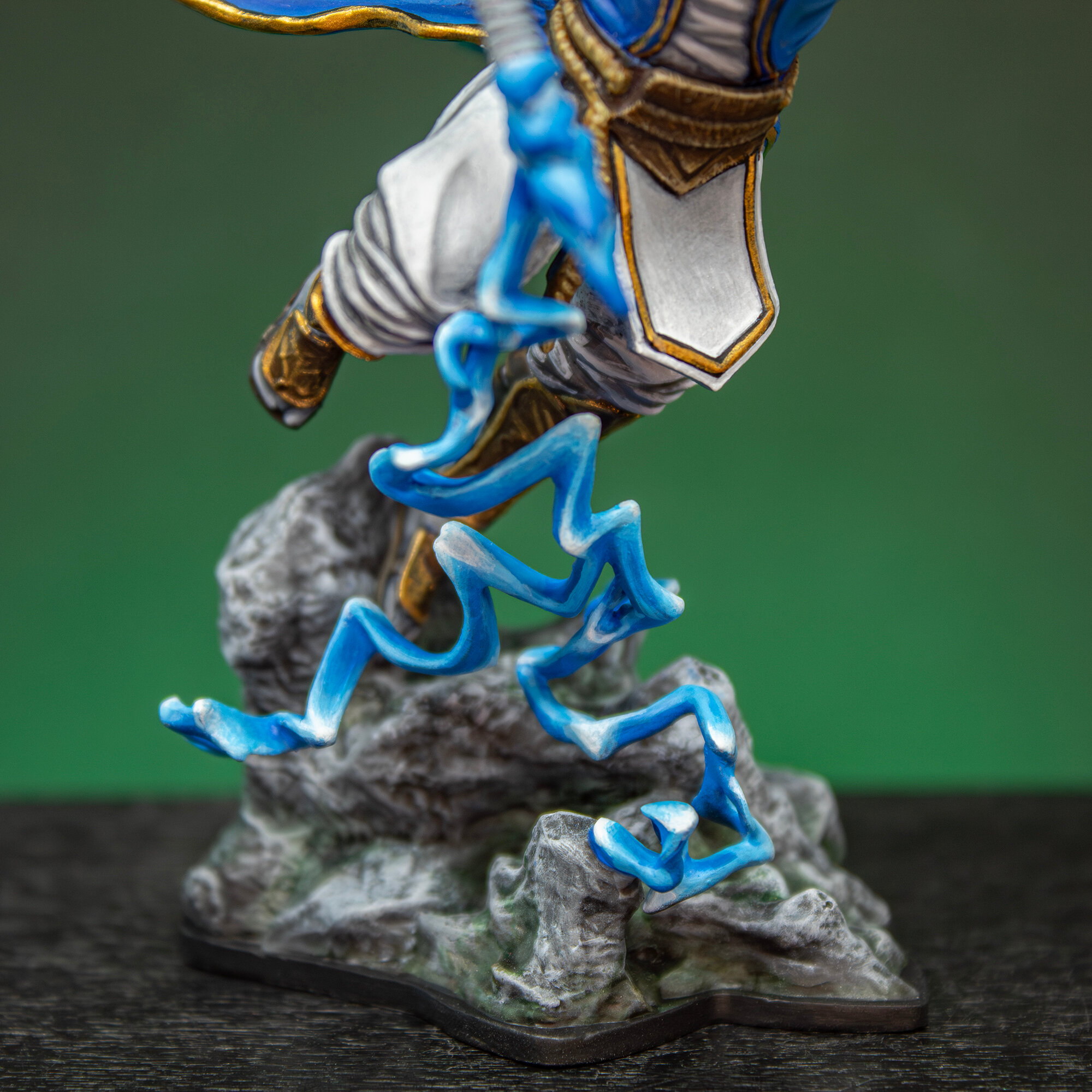 Рейден металлическая коллекционная фигурка в росписи Мортал Комбат / Raiden Mortal Kombat