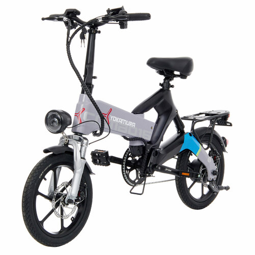 Электровелосипед Yokamura Combo 16 48V11Ah - Black Grey 11225000₽