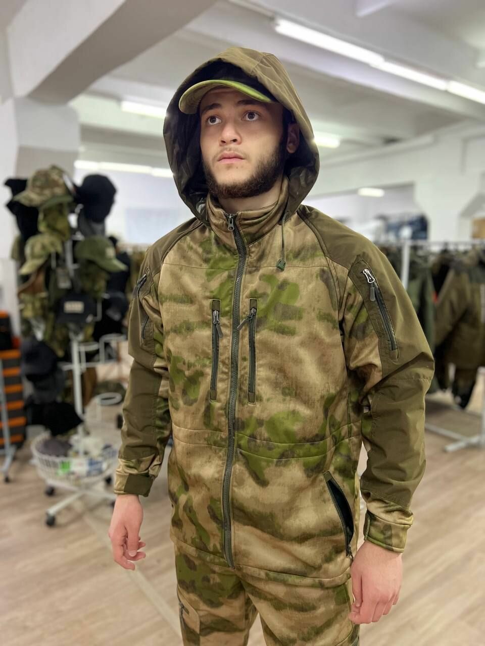 Костюм штурм softshell деми мох — фото 1