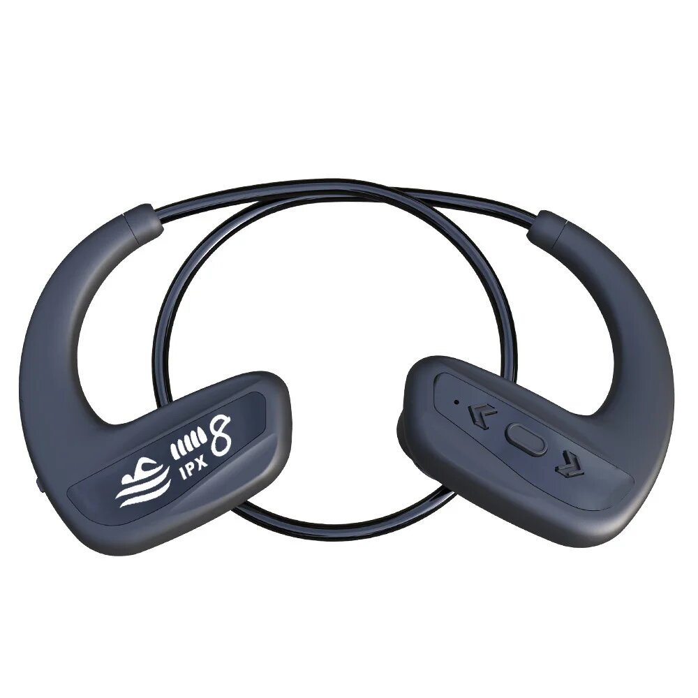 Беспроводные водонепроницаемые наушники MP3-плеер 16ГБ Bluetooth Hi-Fi