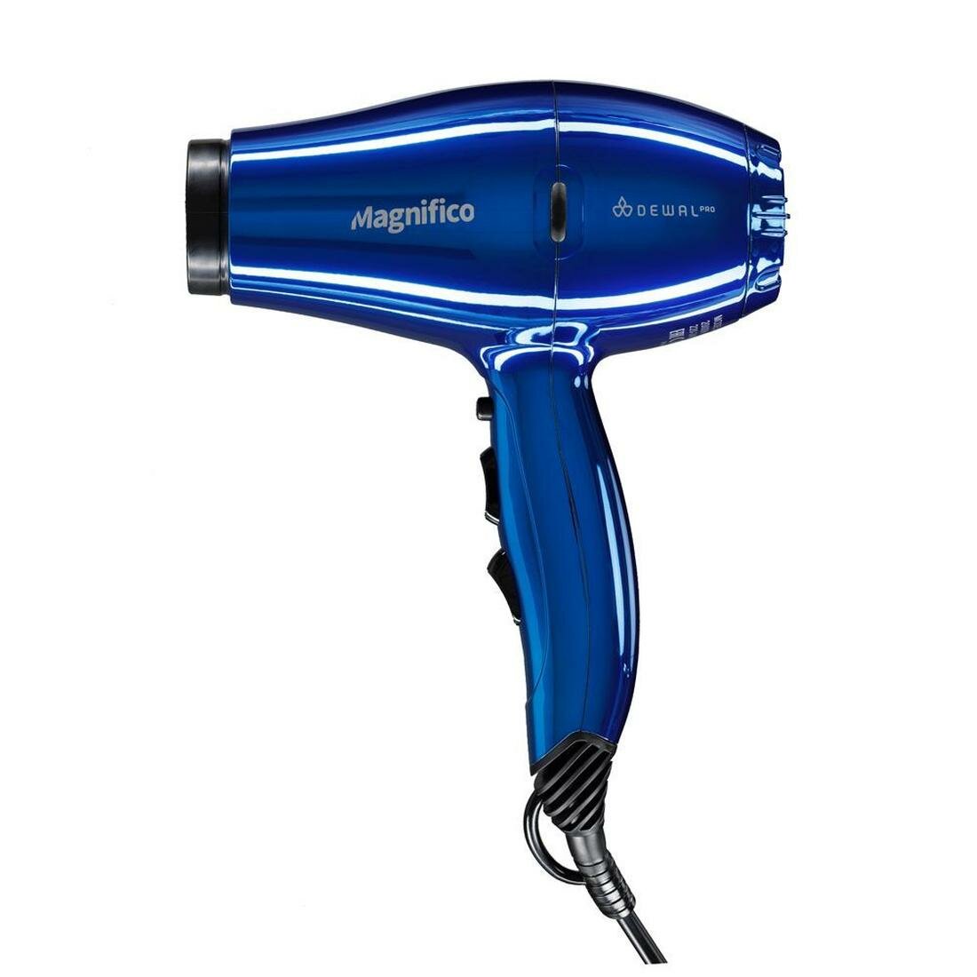 Обзор: Профессиональный фен Dewal Magnifico Blue 03-007, система ионизации, 2000 Вт