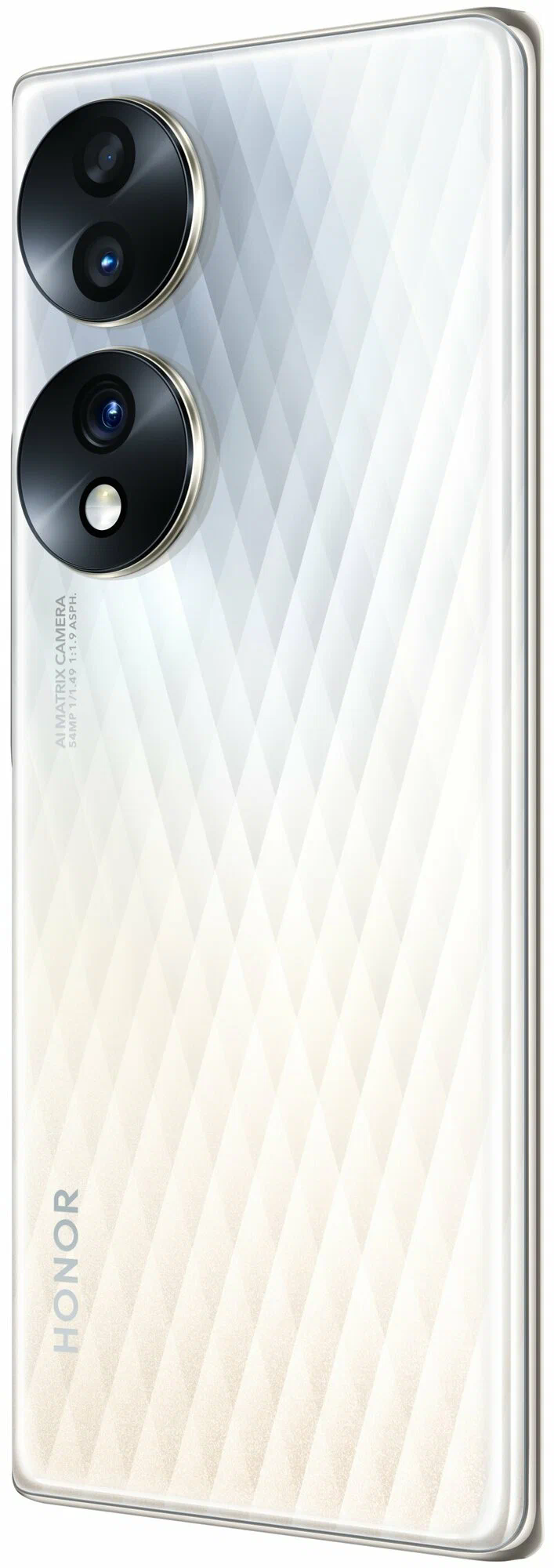 Смартфон Honor 70 5G 8/256 ГБ Global для РФ, Dual nano SIM, серебристый, Поддержите Google — фото 1
