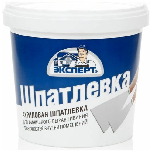 Шпатлевка акриловая финишная эксперт 16кг 470₽