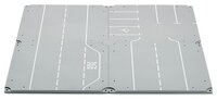 Siku Игровой набор детали дорожного полотна с парковкой World 5599 серый/белый