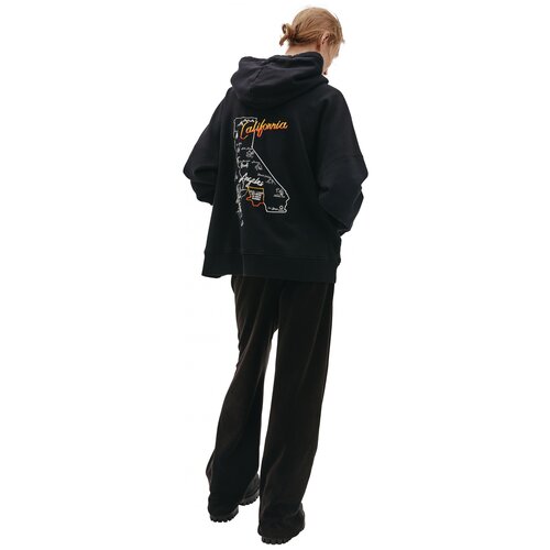 фото Greg lauren худи с вышитой картой на спине 4