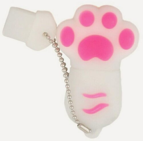 Изображение товара USB-накопитель лапка белая 128GB USB 3.0