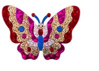 Дрофа-Медиа Набор для творчества Игрушки на магнитах с фольгой Бабочка. Рыбка (3026)