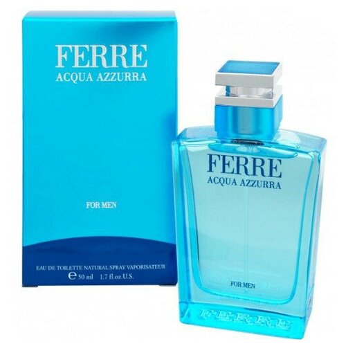 Туалетная вода Gianfranco Ferre мужская Acqua Azzurra For Men 50 мл