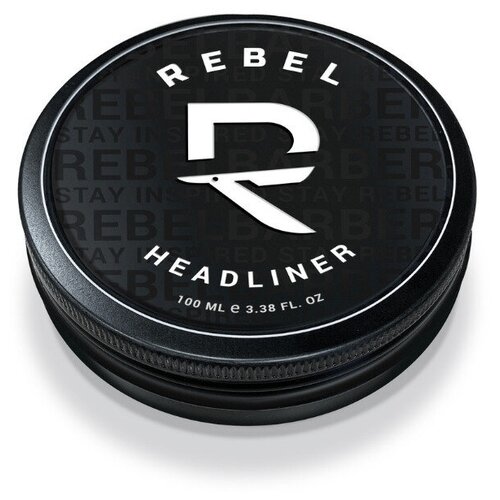 REBEL BARBER Премиальная помада для укладки волос Headliner 100 мл