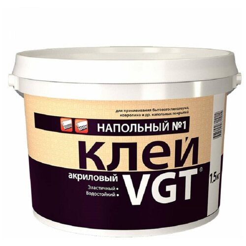 Напольный клей VGT номер 1 эконом