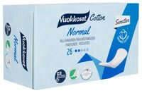 Vuokkoset прокладки ежедневные Cotton Active Normal 28 шт.