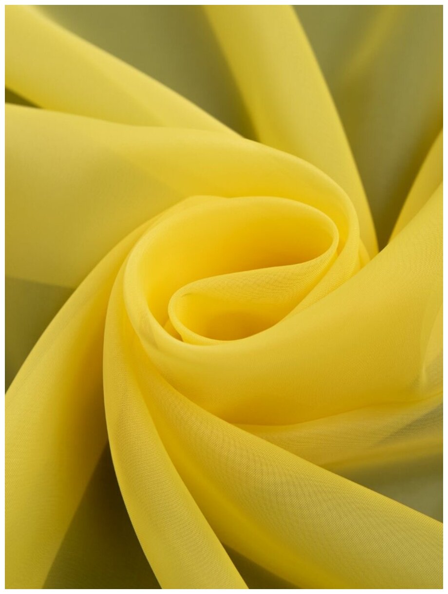 Тюль Amore Mio RR 109 300*270 см желтый IP - фотография № 7