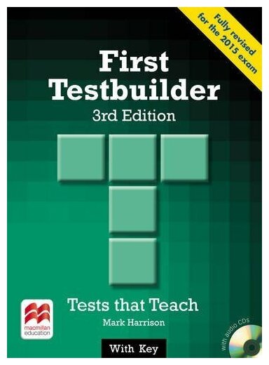 Книга First Testbuilder 3Ed key+audio Pack - фото №1