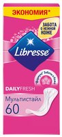 Libresse прокладки ежедневные DailyFresh MultiStyle daily 60 шт.