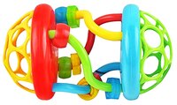 Развивающая игрушка Oball Веселые бусины 11133 желтый/зеленый/голубой/красный