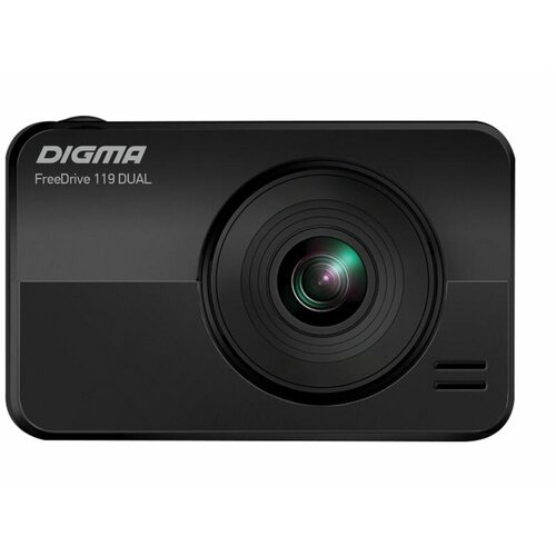 Видеорегистратор DIGMA FreeDrive 119 DUAL черный 1.3Mpix 1080x1920 1080p 140гр. GP2247