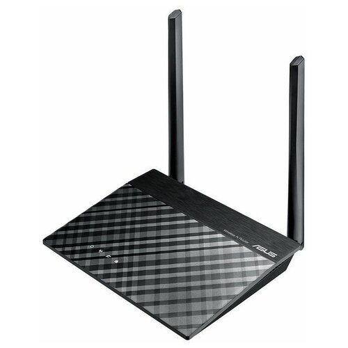 Wi-Fi роутер ASUS RT-N12, N300, черный