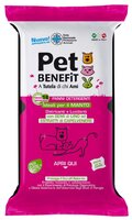 Салфетки Pet Benefit Очищающие влажные для ухода за шерстью животных 12 шт/уп