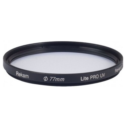 Светофильтр ультрафиолетовый Rekam 77-2LC Lite PRO UV с просветляющим покрытием для объектива, 77 мм