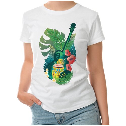 фото Футболка roly, размер m, белый