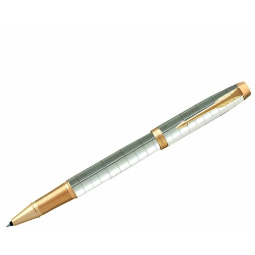 parker ручка шариковая parker im premium pearl gt чернила синие жемчужная подар уп 2143643 Роллер 'Parker IM Premium Pearl GT', черный, в подарочной уп, Китай,2143646