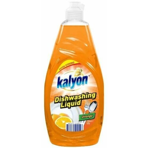 Жидкое моющее средство жидкость для мытья посуды KALYON EXTRA DISHWASHING LIQUID Яблоко 735 мл