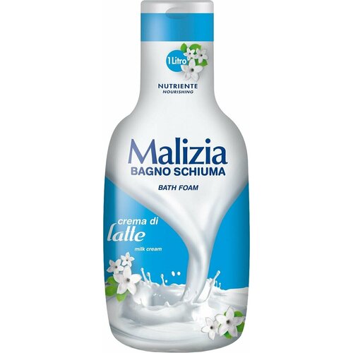 Malizia / Пена для ванны Milk cream 1000мл 3 шт