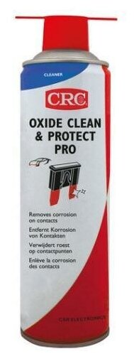 CRC OXIDE CLEAN & PROTECT PRO 250 ML Очиститель корродированных и сильно загрязненных контактов 32738