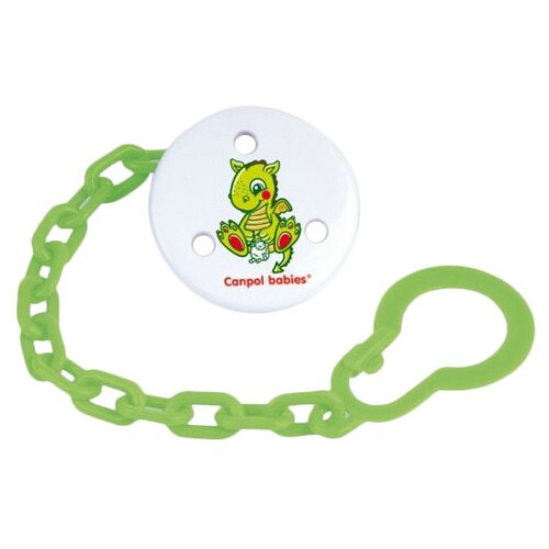 фото Держатель пустышки canpol babies fairy tale 0 м, зеленый