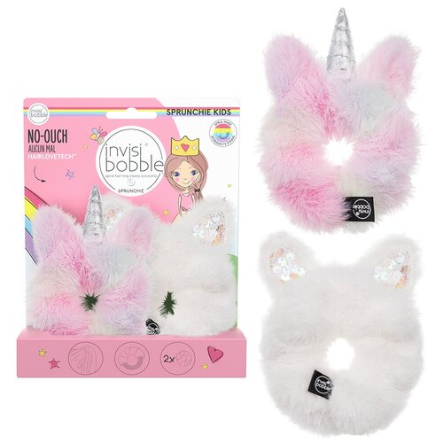 KIDS SPRUNCHIE DUO Bunnycorn набор резинок-браслетов Invisibobble