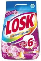 Стиральный порошок Losk Active-Zyme 6 Ароматерапия Орхидея 5.4 кг пластиковый пакет