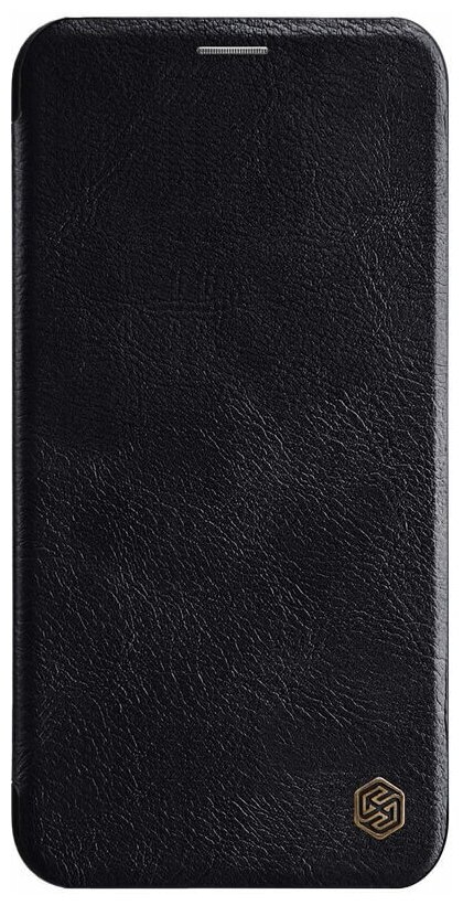 Чехол Nillkin Qin leather case для Apple iPhone 11 pro (черный кожаный)