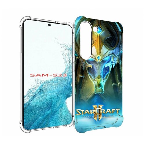 Чехол MyPads StarCraft II Legacy of the Void для Samsung Galaxy S23 задняя-панель-накладка-бампер