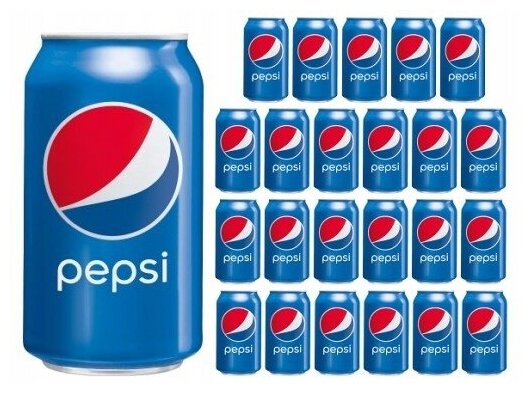 Pepsi Cola / Пепси 0,33л х 24 - фотография № 3