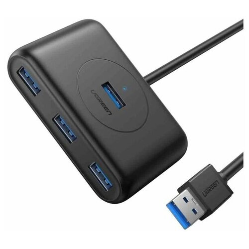Разветвитель USB UGREEN 4 х USB 30 1 м цвет черный 20291 114000₽