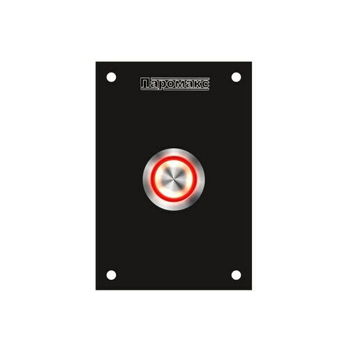 Комплект Панель Кнопка подачи пара ТМ паромакс пьезо красная с гайкой 950000₽