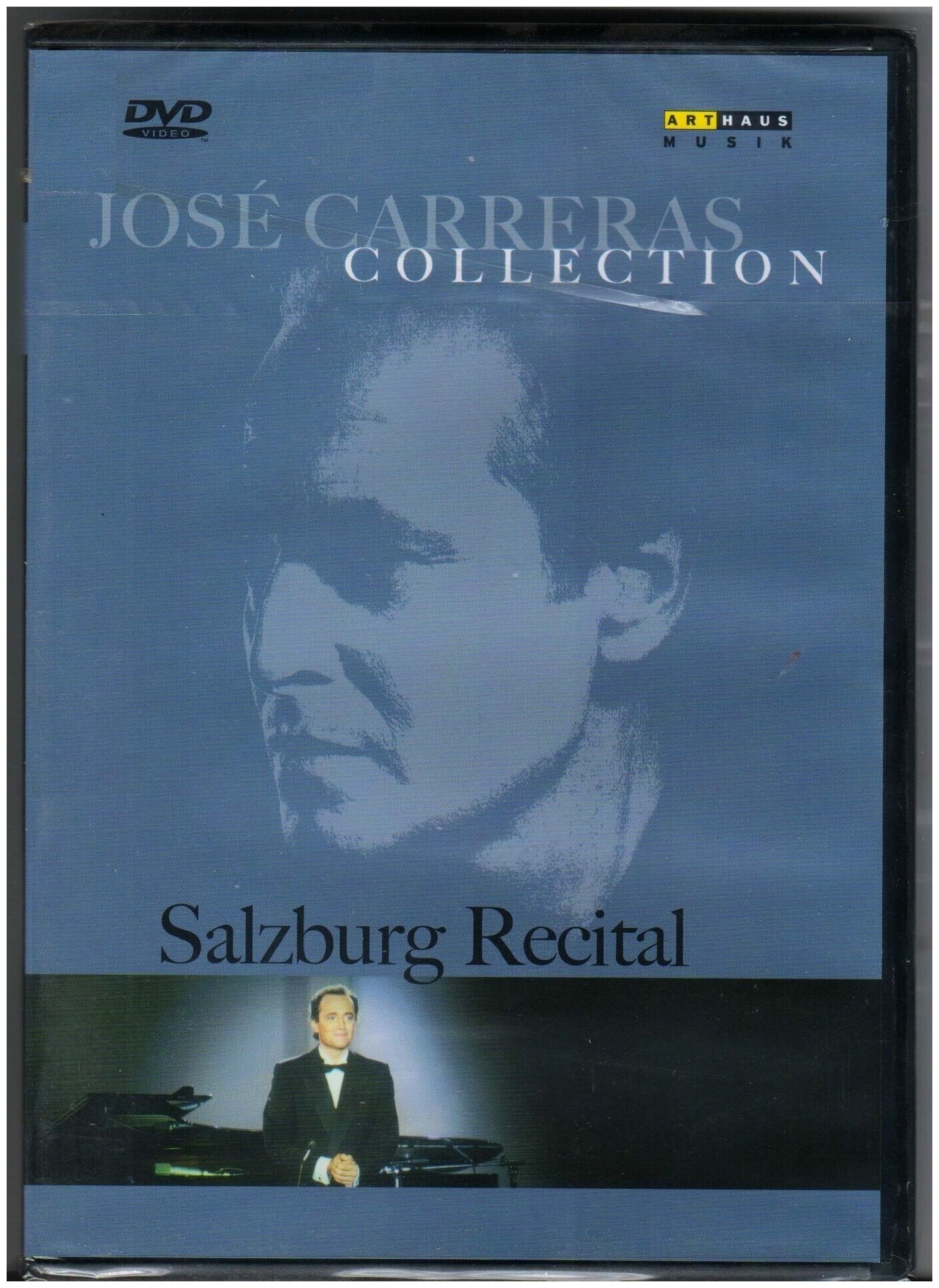 Jose Carreras Collection - Salzburg Recital 1989- Arthaus DVD import (ДВД Видео 1шт) Опера вокал