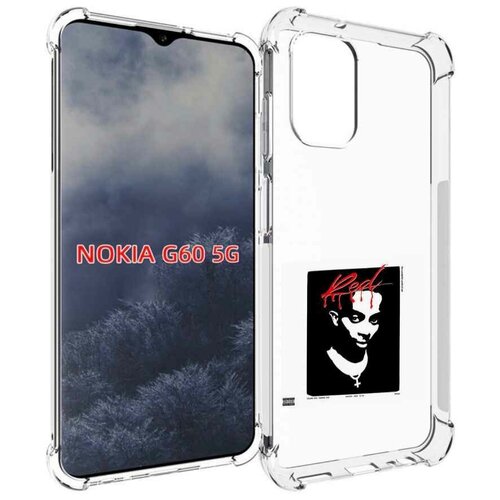 Чехол MyPads Playboi Carti - Whole Lotta Red для Nokia G60 5G задняя-панель-накладка-бампер чехол mypads playboi carti whole lotta red для vivo v25 5g v25e задняя панель накладка бампер