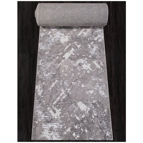 Ковер RICHI - Дорожка GRAY, Современный, Ковер на пол, в гостиную, спальню, в ассортименте, Турция, Бельгия, (400 см. на 2500 см.)