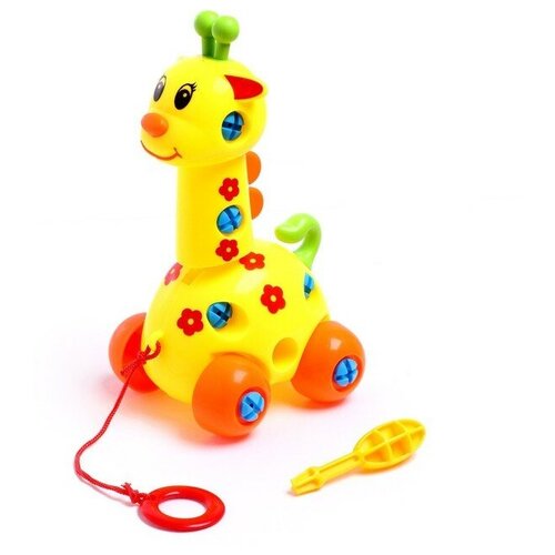 Конструктор для малышей «Жираф», 24 детали конструктор для малышей жираф 24 детали в наборе1шт