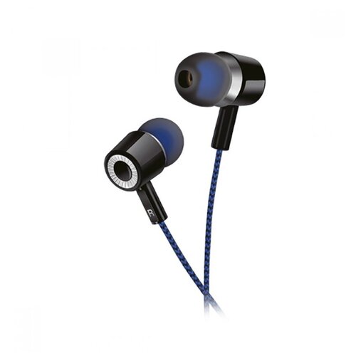 Наушники Perfeo MILD внутриканальные тканевый провод синий 27200₽