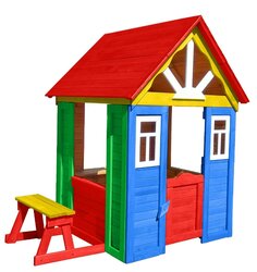 Лучшие Детские игровые домики из дерева