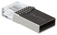 Флешка Qumo Keeper 16GB серебристый