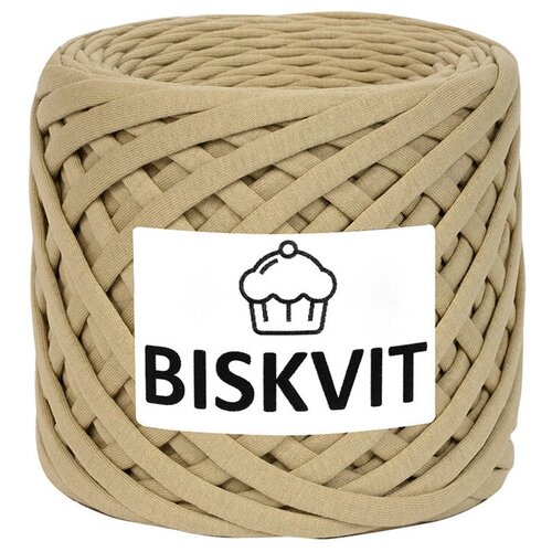 Трикотажная пряжа BISKVIT 100% хлопок 330г 100м 45 лен